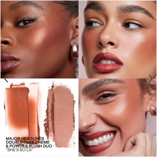 Patrick Ta ブラッシュ Major Beauty Headlines - Double-Take Crème & Powder Blush