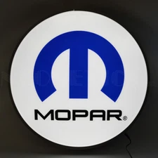 Mopar Omega M 15" LED Backlit Sign 7MOPAR * BEST Prices * BEST Customer Service!