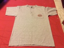 NWOT Women’s Harley Davidson 1/4 Button Collar Shirt Size Medium USA MADE