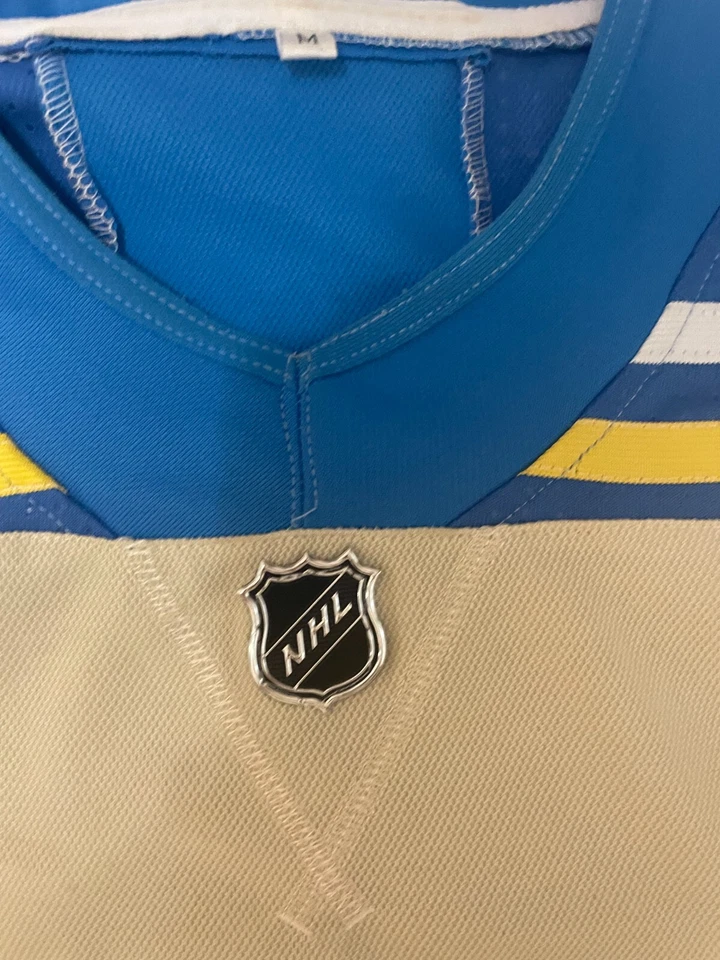 NHL St. Louis Blues Eishockey #22 Genghis Jesey Shirt Größe M - Bild 3 von 4