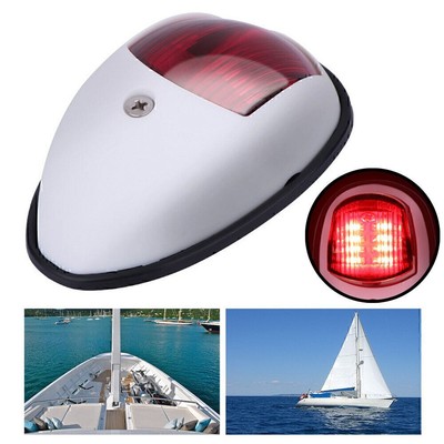 Feux De Navigation Pour Bateaux, 4 Ampoules LED étanches En Plastique Bandes Lumineuses De Navigation Pour Bateaux Kayaks Feux Tribord Du Port Rouge Et Vert 87139623
