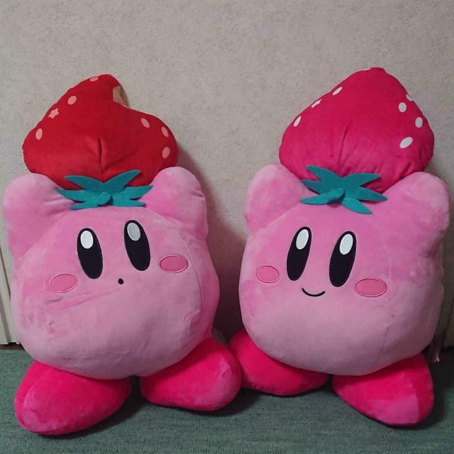 Kirby Star Big plush doll Strawberry complete 2 set Namco stuffed Limited Japan | eBay