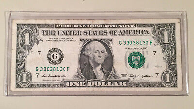 33038130 - 4 of a Kind Federal Reserve Note - 4-3's/2-0's Fancy Note