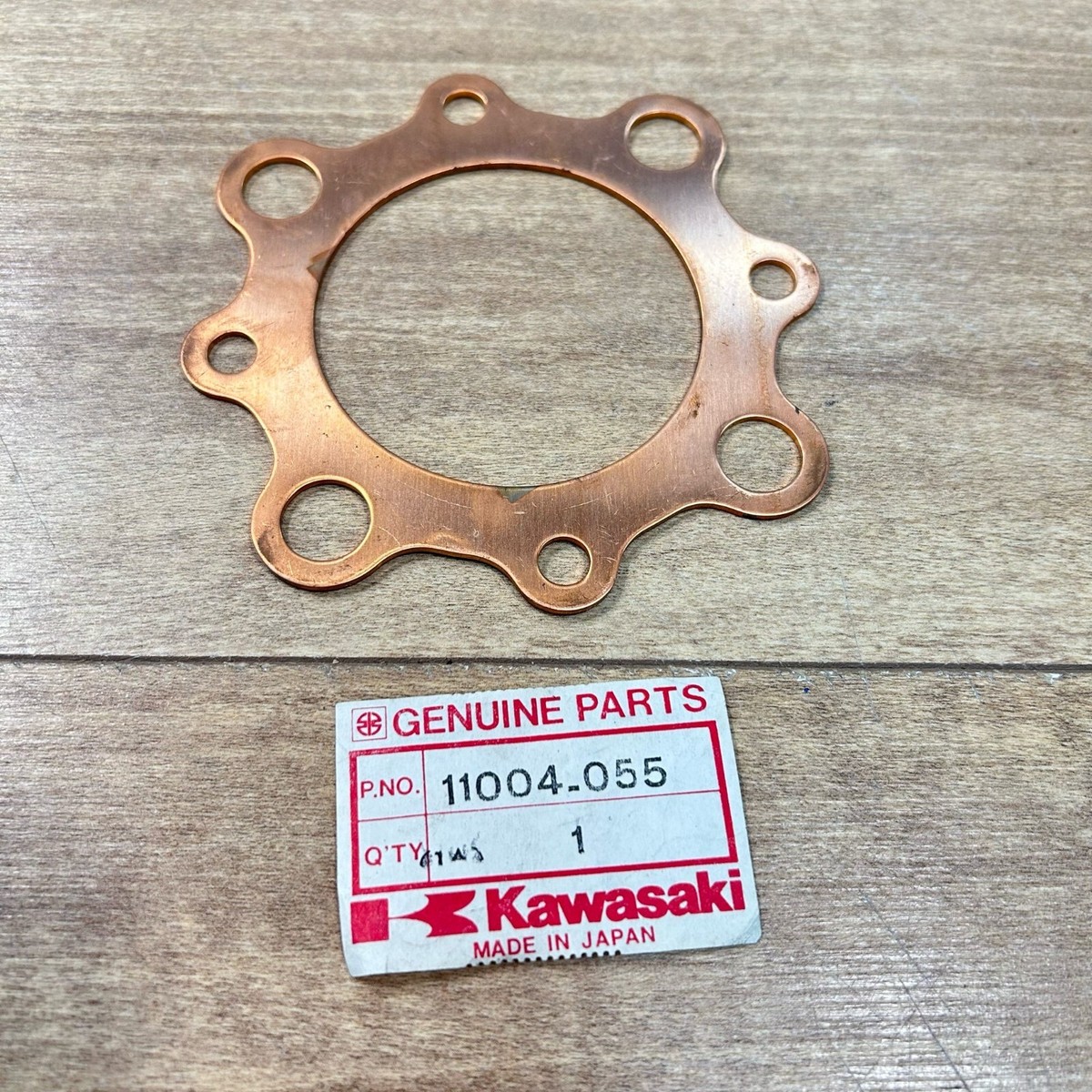 Kawasaki OEM NOS CYLINDER HEAD GASKET / 11004-055 / F11 F11A F11B