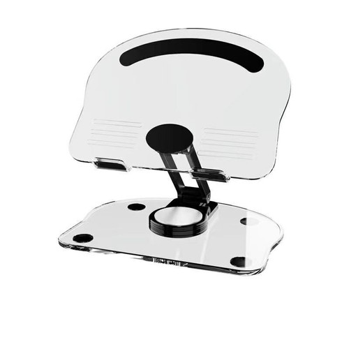 Acrylic 360 Rotating Adjustable Tablet Phone laptop Holder Stand Foldable - Picture 8 of 10