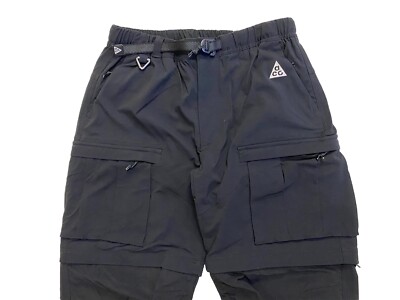 Nike ACG Smith Summit Cargo Pants Black Anthracite FN0428-010 Size
