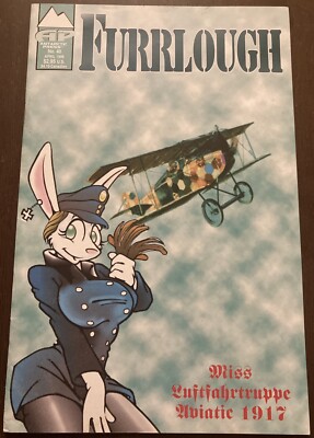 Furrlough #40 NM Anthropomorphic Characters 1996 Antartic Press 2800 Print Run