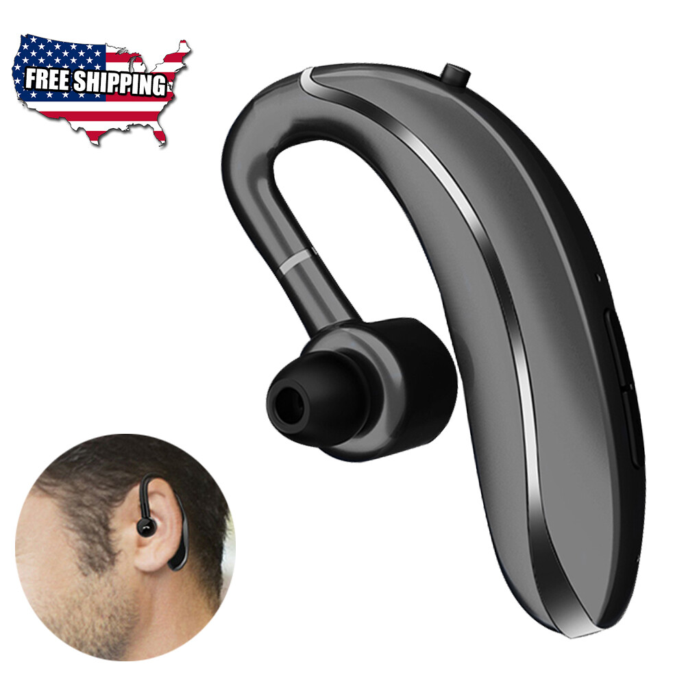 Bluetooth 5.0 Earphone Ear Hook Wireless Headphones Music Call for Mobile Phones