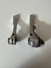 CAMPAGNOLO C RECORD SYNCRO 6s SHIFTERS VINTAGE ROAD BIKE leve cambio 6 Speed