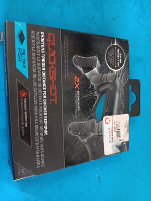 Bionik Quickshot Trigger Stop Lock System for PlayStation DualShock 4 ...