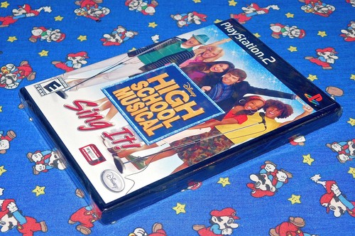 High School Musical Sing + Microphone Bundle PlayStation 2 PS2 Game New Sealed - Picture 3 of 3