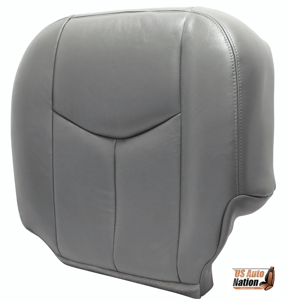 GMC Yukon Denali 2003 2004 2005 2006 2007 cubierta de asiento inferior gris vinilo #922 92i Foto 3 de 4
