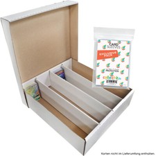 10 Riesen Deck-Boxen Aufbewahrung (weiß für...