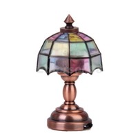 1:12 Scale Dollhouse Miniature Furniture Shade Led Light Working Table Lamps 1:12 Scale Dollhouse Miniature Furniture Shade Led Light Working Table Lamps