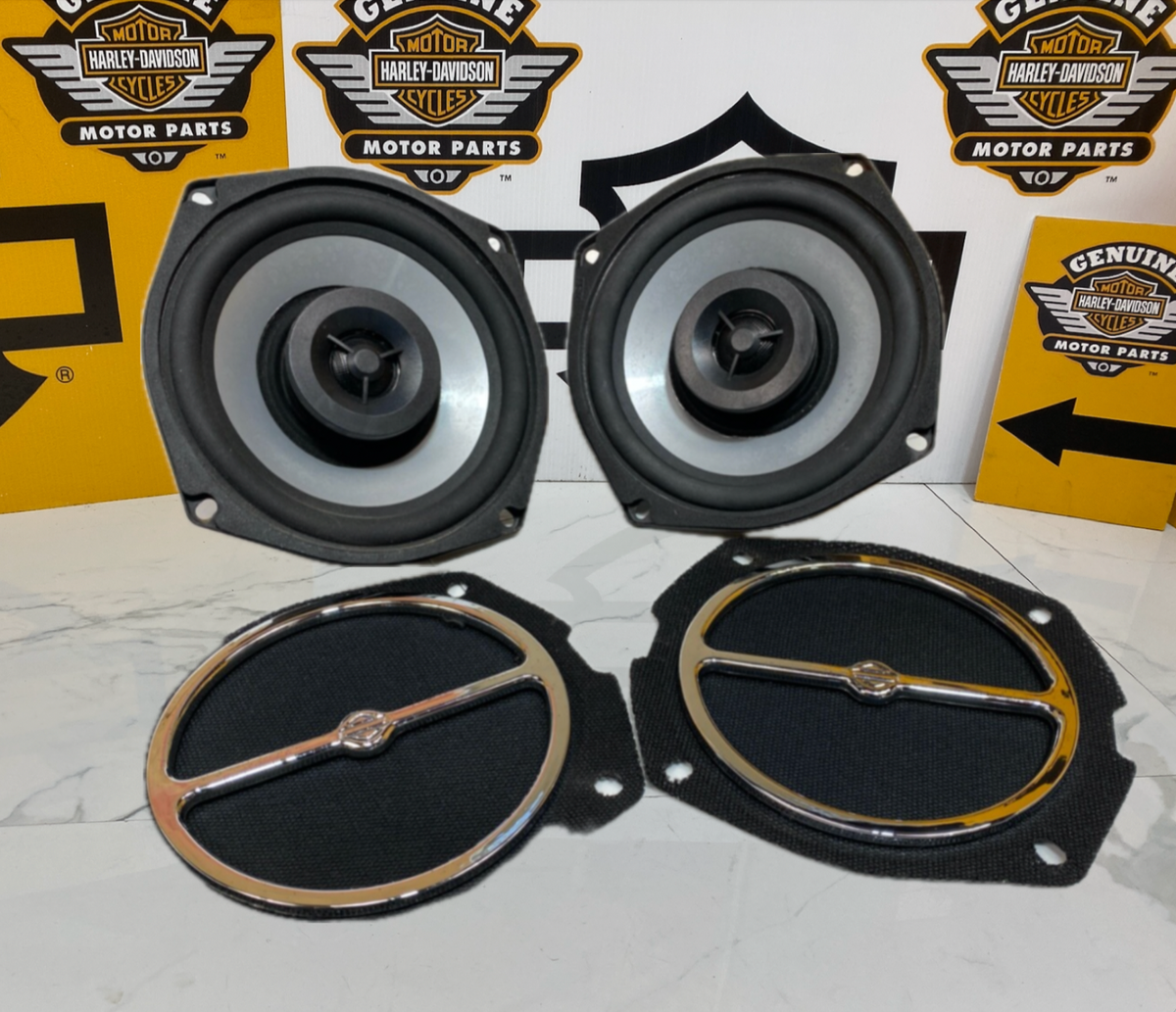 OEM Harley 06-13 Touring Models Fairing Speakers & Grills Covers