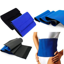 Waist Trimmer Belt Sweat Band Wrap Ab Stomach Weight Loss Fat Burner Slimming