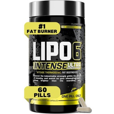 Lipo6 Black Intense Ultra Concentrate Thermogenic Fat Burner | Weight