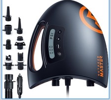 OutdoorMaster 20PSI High Pressure SUP Air Pump Shark - Intelligent Dual Stage