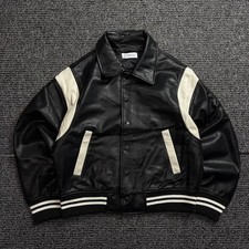 Brother Vintage Bomber Leather Patch Varsity Jacket 1929