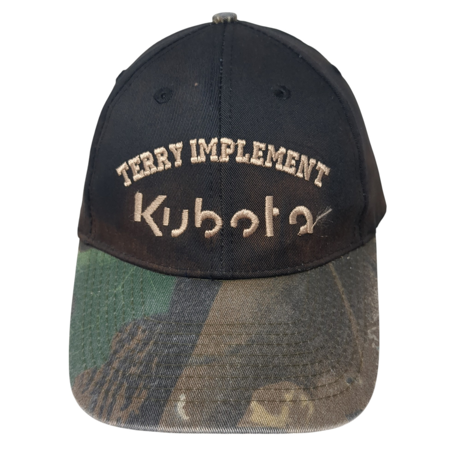 Terry Implement Kubota Strapback Hat Multicolor O… - image 1