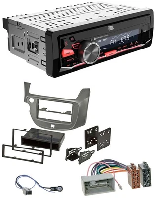 JBL Bluetooth USB MP3 DAB Autoradio für Honda Jazz (ab 2009) - silber - Bild 1 von 4