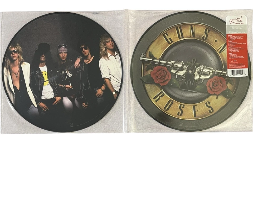 Guns N’ Roses Greatest Hits 2 LP Vinyl Picture Disc W/Bonus Track NEW Ships NOW! - Image 2 of 4