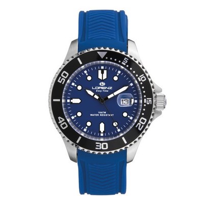Lorenz Easy Time Sport 030263FF Quarzuhr mit Kautschukarmband