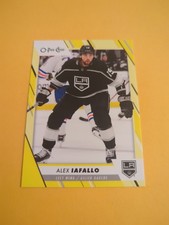Alex Iafallo 23-24 OPC Yellow Parallel Card Los Angeles Kings