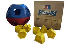 Tupperware Shape-O Vintage Ball And Shape Sorter Og Box 1968 EUC Read