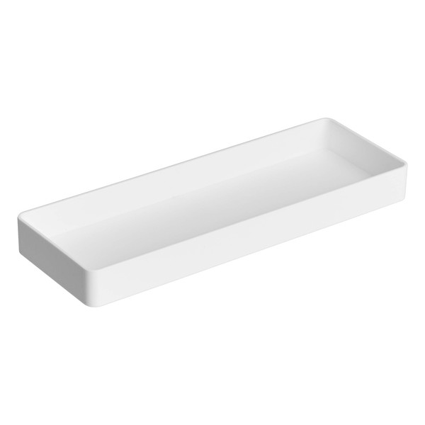 Amazon Basics Rechteckiger Kunststoff-Organizer ZubehöRablage 23.8X8.3X2.5 Cm-image