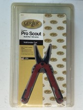 Gerber Custom Pro Scout RED Multi Plier 600 w/Sheath. US Made Limited Edition