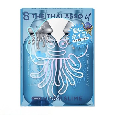 8 THE THALASSO U Dragon Quest Limited Shampoo & Treatment Set 475ml x2 Japan