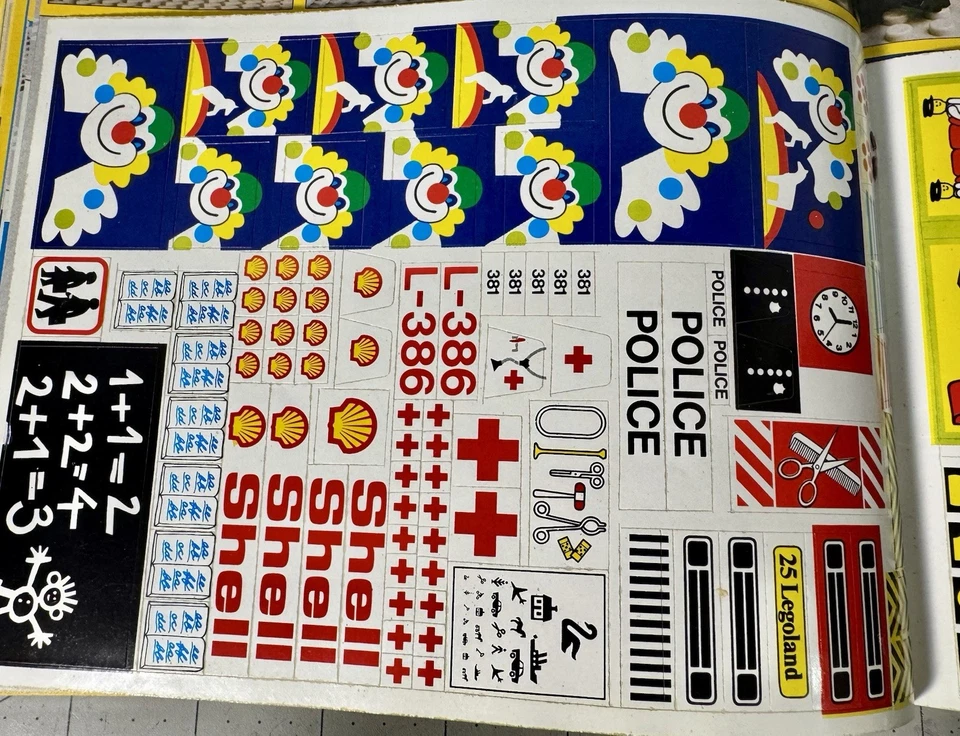 Vintage 1979 Lego 6000 Legoland Ideas Book #70048 - ALL STICKERS COMPLETE! - Image 3 of 4