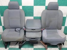 06 Ram 2500 Mega Cab Gray Cloth Power Manual Jumpseat Bench Seat Assembly Set 06 Ram 2500 Mega Cab Gray Cloth Power Manual Jumpseat Bench Seat Assembly Set