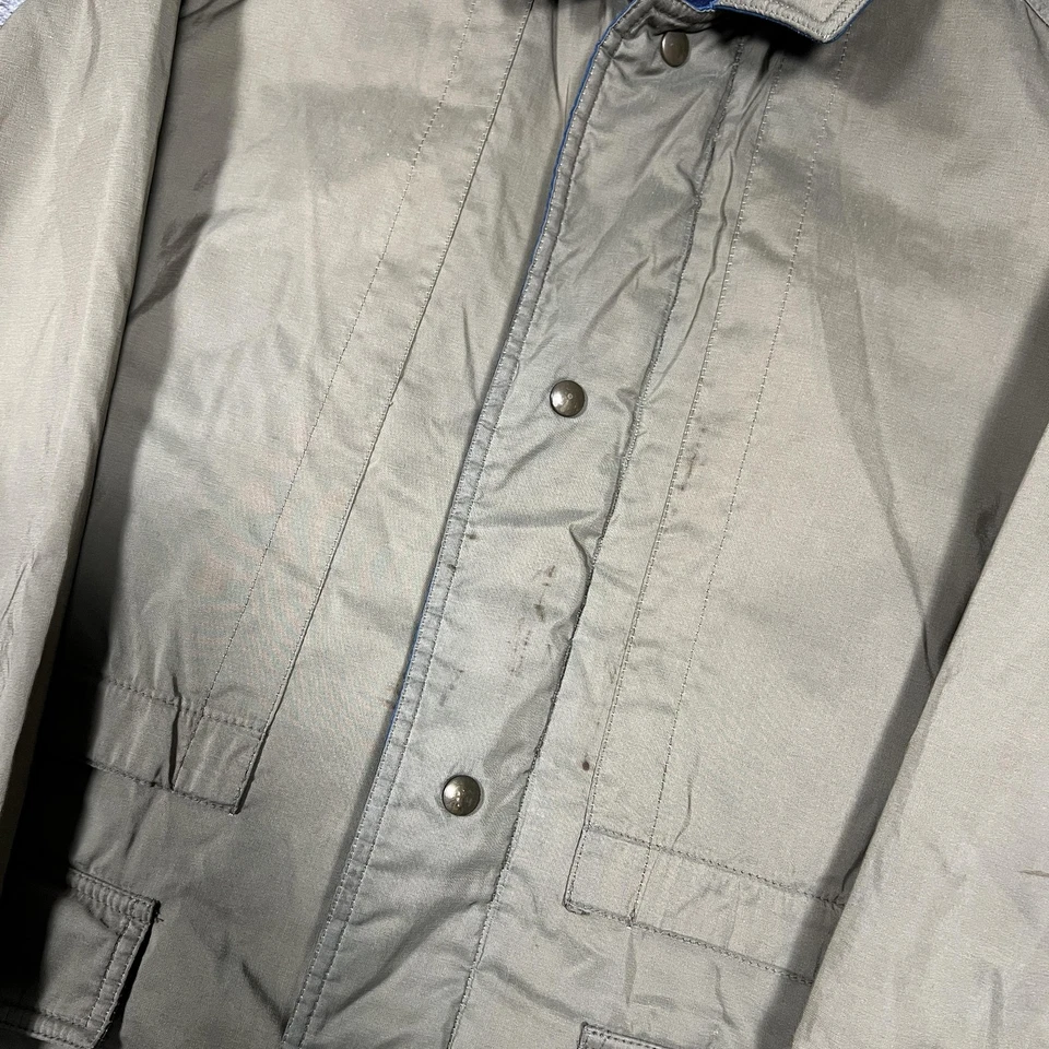 Vintage Lobo by Pendleton Jacket Mens Medium Olive Field Plaid Lined Made USA - Image 2 of 4