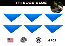 Window Tint Tools Tri-Edge Blue 6 Pcs