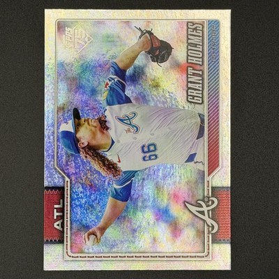 2026 Topps Holo Foil Grant Holmes #182 Atlanta Braves 3*64