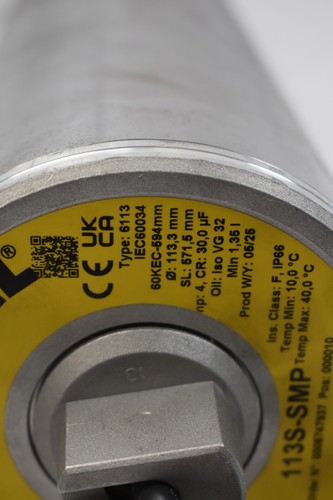 Interroll 113S-SMP Gurtförderer Trommel Motor Rolle 6113 20" breit IEC60034 150W/0 - Bild 7 von 9