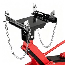 Transmission Floor Jack Adapter 1100lbs Capacity 12 Ton For Repair Tool Black Transmission Floor Jack Adapter 1100lbs Capacity 12 Ton For Repair Tool Black