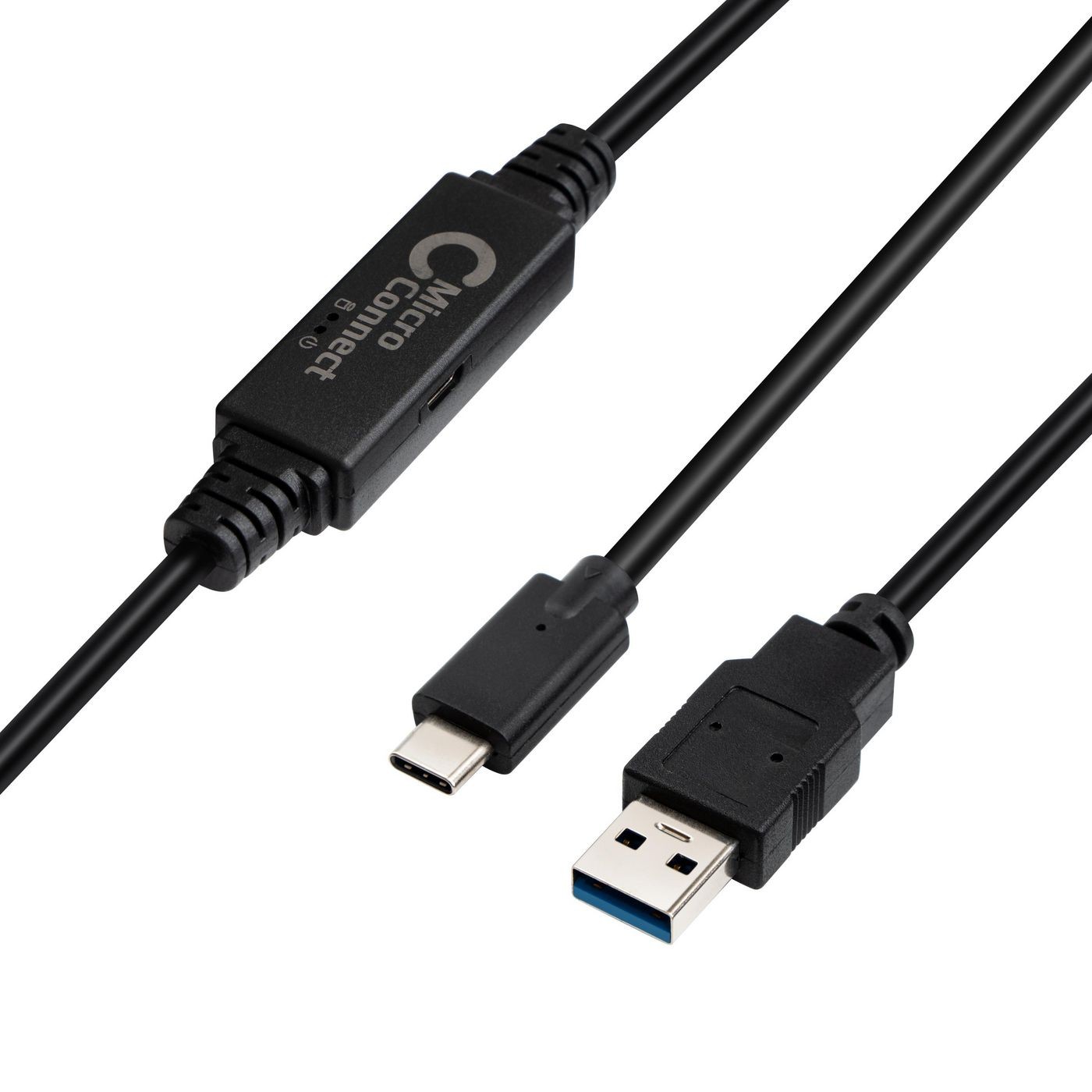 MicroConnect USB3.1CA5AMP USB3.0 A to USB-C Gen1 Cable
