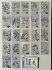 Demon Slayer Infinity Castle Movie Ticket Style Card Complete Set of 22 Japan