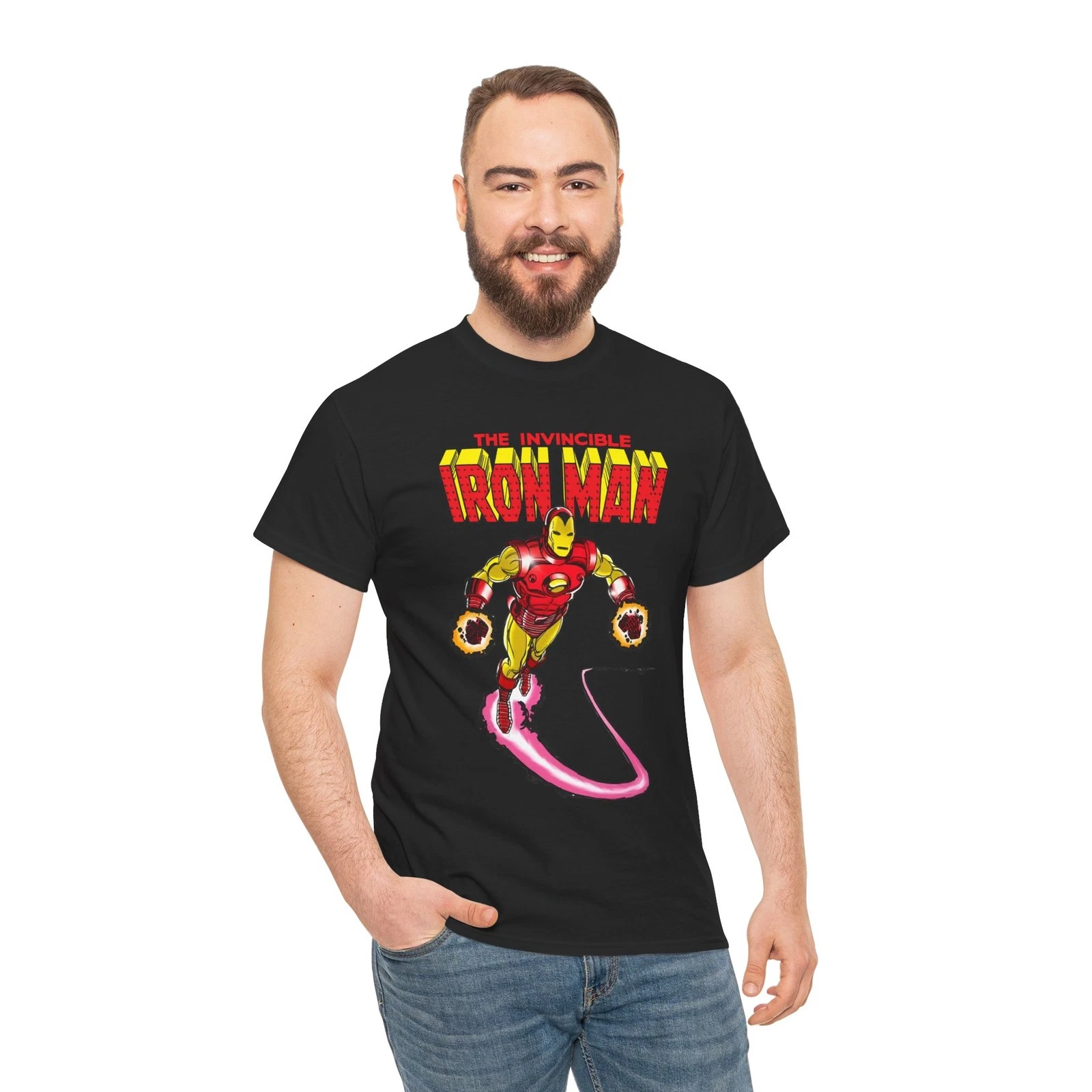 Iron Man T-Shirt - George Perez Art - Tony Stark - Marvel Comics - MCU
