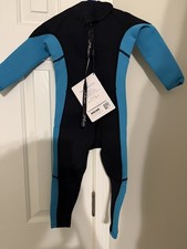 Hevto Kids Wetsuit Shorty Unisex 2mm Neoprene Thermal Wet Suit . Size 3