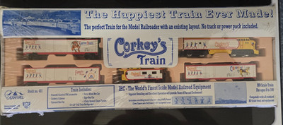 IHC HO Vintage 1970's Corkey's Train Set #401  New in Box - Sealed