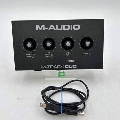 M-Audio M-Track Duo USB Audio Interface MTRACKDUO