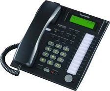 Panasonic KX-T7736 Hybrid System Corded Telephone with 3-Line Backlit LCD...