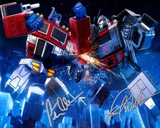 Frank Welker & Peter Cullen Transformers Signed Autographed 8x10 Photo reprint
