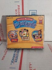 Adventure Workshop 1st-3rd Grade CD-ROM Learning Company 3-Disc -Set PC - 162