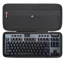 FBLFOBELI EVA Hard Carry Case for Logitech G915 TKL 80 Compact 87 Key Blue