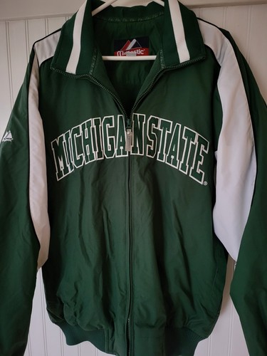 Majestic Michigan State Spartans University MSU Mantel Jacke Gr. XL gebraucht gebraucht, in einwandfreiem Zustand - Bild 7 von 18